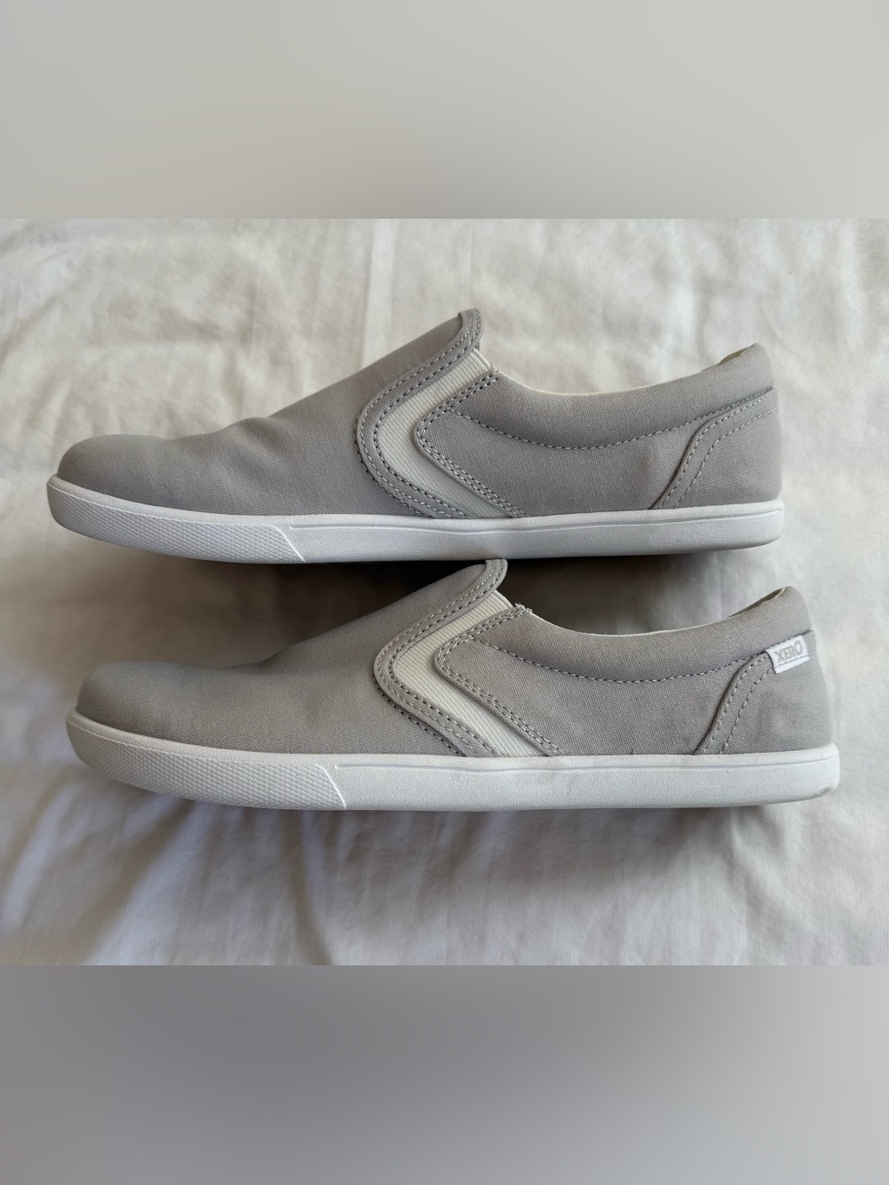 Xero Dillon Canvas Slip-On, Lunar Rock Grey, Women’s 10.5
